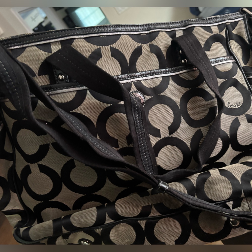 COACH diaper bag